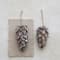 Hello Honey® 7.75" Natural Birch Bark Pinecone Ornament